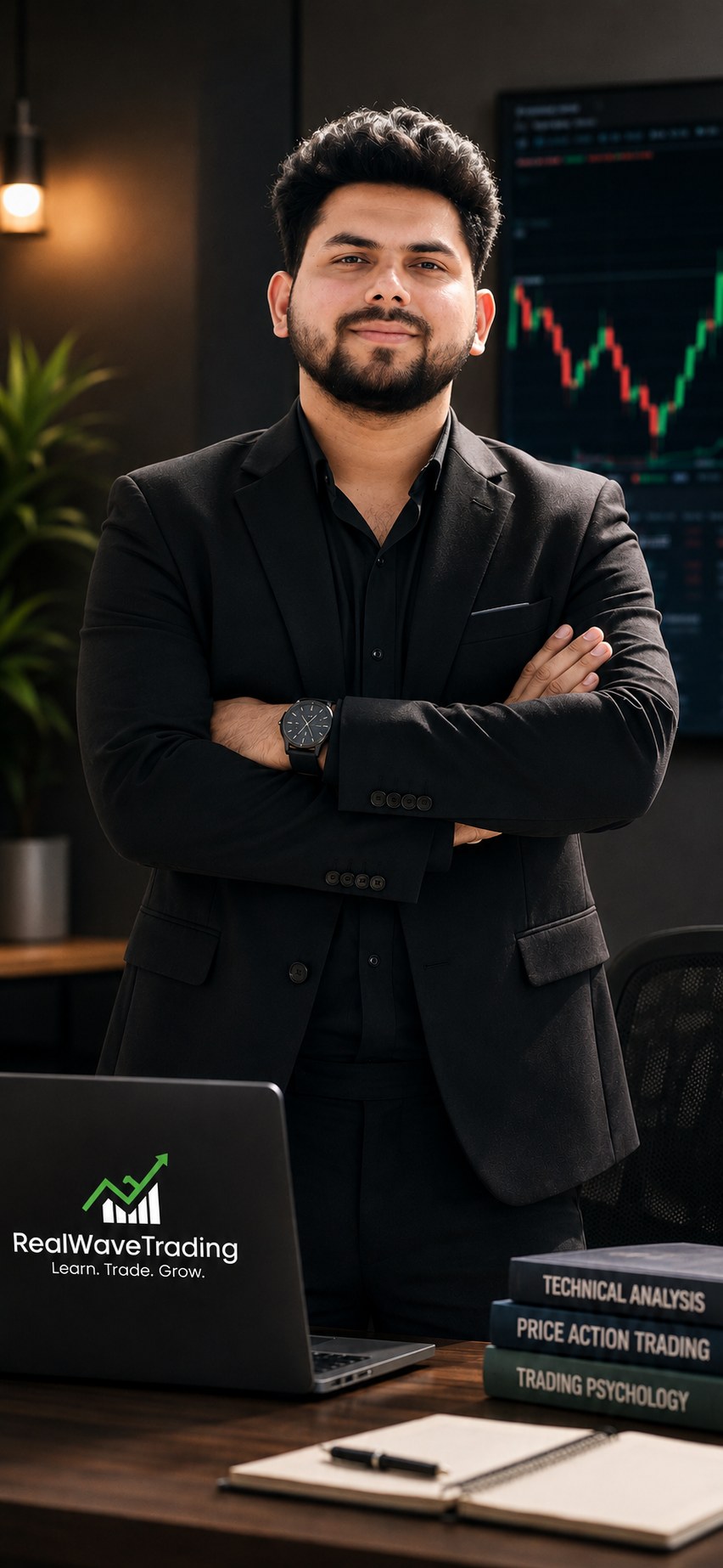 Shivam Ujjwal — Founder of RealWaveTrading, Finance Educator and Trading Mentor